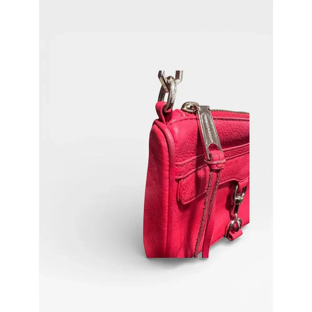 Rebecca Minkoff Mini M.A.C. Red Leather crossbody Bag